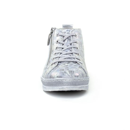 tennis gris argent mode femme printemps été - Photo Produit 6