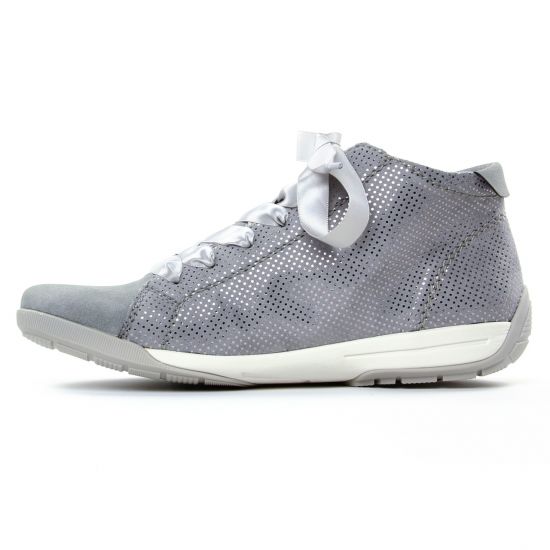 tennis gris argent mode femme printemps été - Photo Produit 3