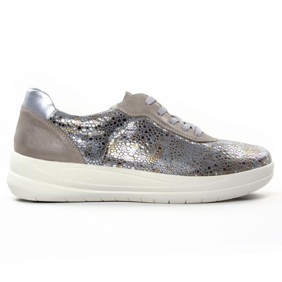 tennis gris doré mode femme printemps été - Photo Produit 2
