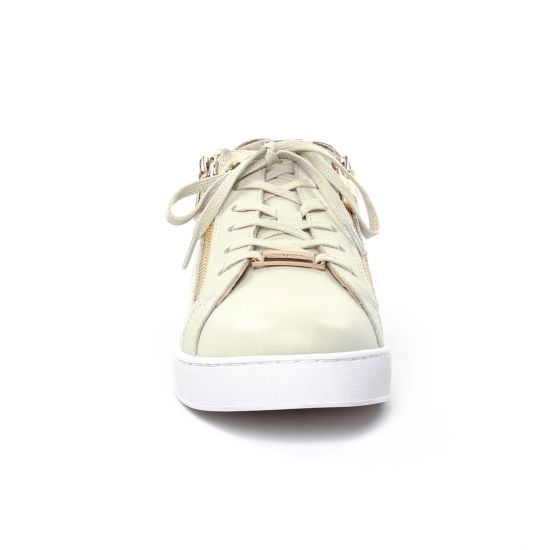 tennis blanc beige mode femme printemps été - Photo Produit 6