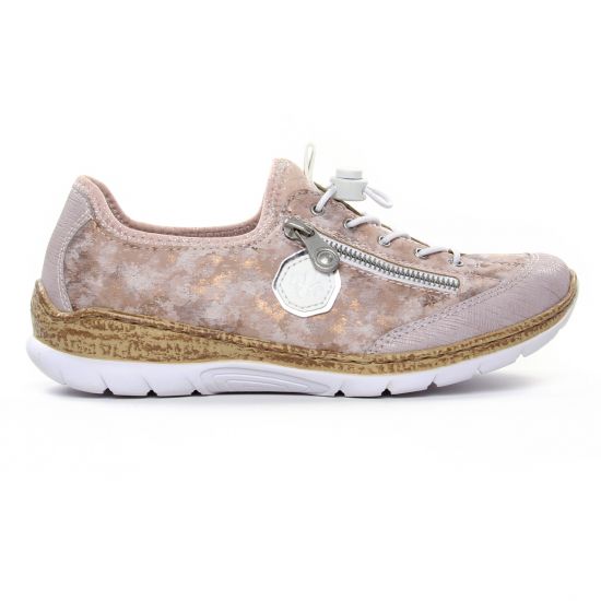 baskets mode rose multi mode femme printemps été - Photo Produit 2