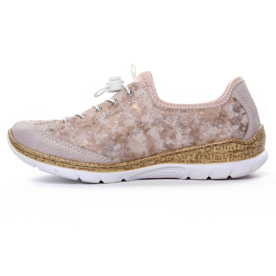 baskets mode rose multi mode femme printemps été - Photo Produit 3