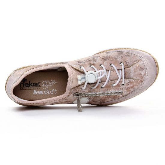 baskets mode rose multi mode femme printemps été - Photo Produit 4