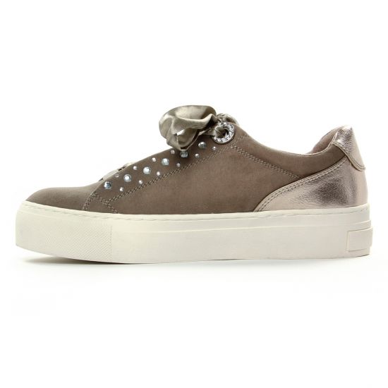 tennis taupe mode femme printemps été - Photo Produit 3