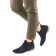 boots élastiquées bleu marine mode femme printemps été vue 8