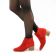 boots élastiquées rouge mode femme printemps été vue 8