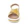 sandales jaune mode femme printemps été vue 6