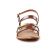 sandales marron mode femme printemps été vue 6