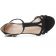 sandales noir mode femme printemps été vue 4