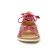sandales rouge bordeaux mode femme printemps été vue 6