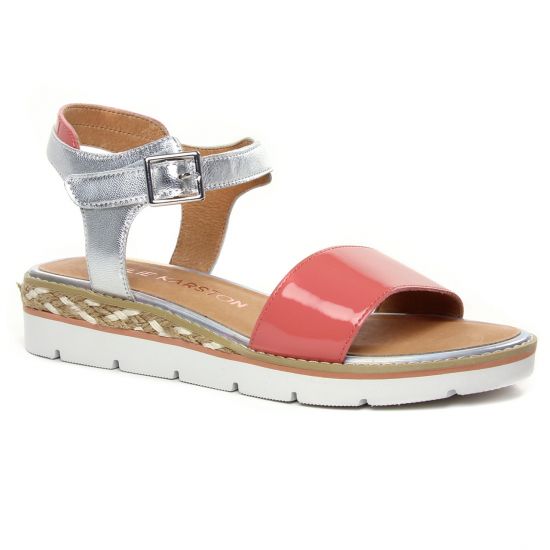 Nu Pieds Et Sandales Emilie Karston Kikin Rose, vue principale de la chaussure femme