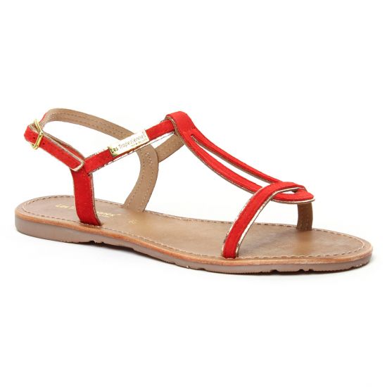 Nu Pieds Et Sandales Les Tropeziennes Habuc Corail, vue principale de la chaussure femme