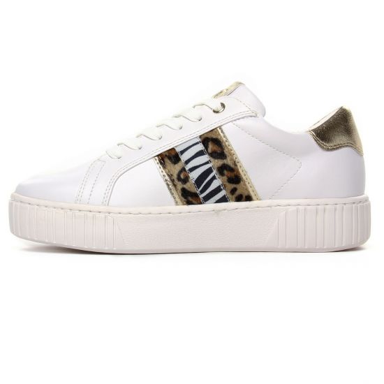 marco tozzi leopard print trainers