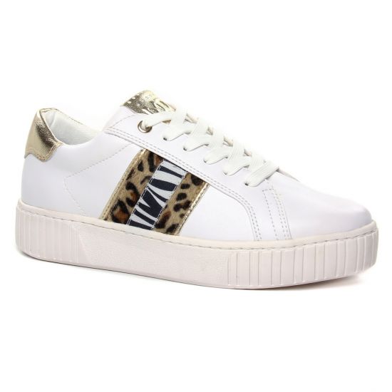 Tennis Et Baskets Mode Marco Tozzi 23713 White Comb, vue principale de la chaussure femme