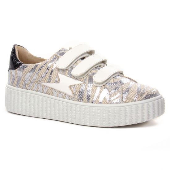 Tennis Et Baskets Mode Vanessa Wu BK2065BA Blanc, vue principale de la chaussure femme