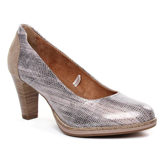 Escarpins Tamaris 22425 Platinum Str, vue principale de la chaussure femme