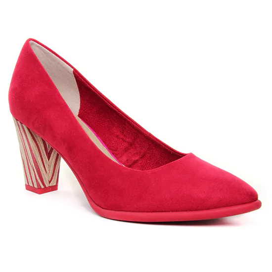 Escarpins Marco Tozzi 22410 Red, vue principale de la chaussure femme
