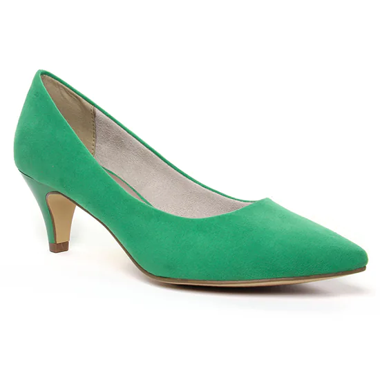 Escarpins Tamaris 22415 Emerald, vue principale de la chaussure femme