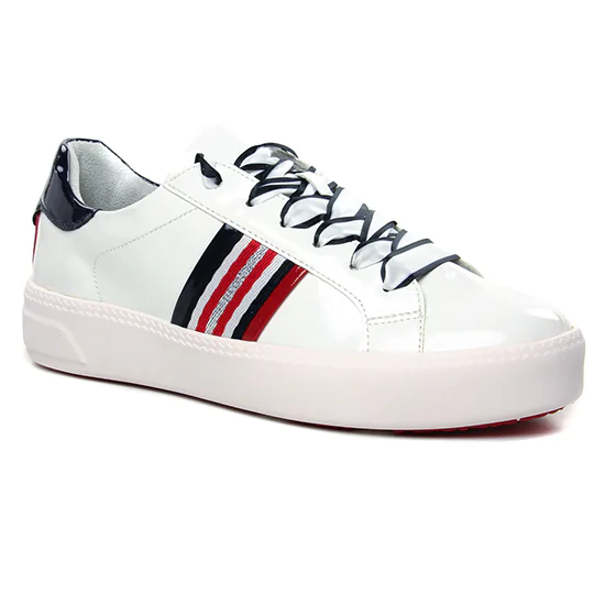 Tennis Et Baskets Mode Tamaris 23750 White Pat Comb, vue principale de la chaussure femme