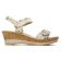 nu-pieds compensés beige mode femme printemps été vue 2