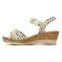 nu-pieds compensés beige mode femme printemps été vue 3