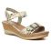 nu-pieds compensés beige mode femme printemps été vue 1