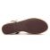 sandales compensées marron multi mode femme printemps été vue 5