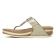 sandales compensées marron taupe mode femme printemps été vue 3