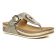sandales compensées marron taupe mode femme printemps été vue 1