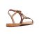 sandales marron mode femme printemps été vue 7