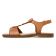 sandales marron mode femme printemps été vue 3