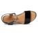 sandales noir argent mode femme printemps été vue 4