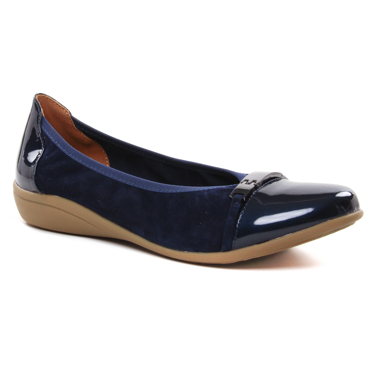 Ballerine discount bleu marine