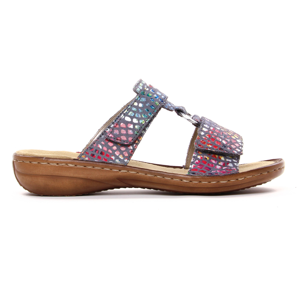 Mules Rieker Femme 608P9 10 Lightblue TROIS PAR 3 Mules Rieker Femme 608P9 10 Lightblue TROIS PAR 3