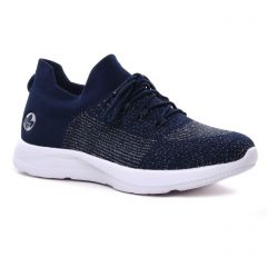 baskets-mode bleu marine: même style de chaussures en ligne pour femmes que les Bensimon