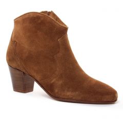 boots marron: même style de chaussures en ligne pour femmes que les Marco Tozzi