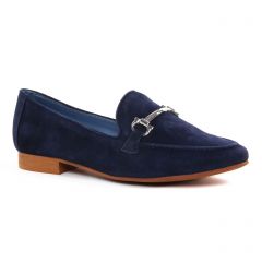 mocassins bleu marine: même style de chaussures en ligne pour femmes que les Regarde Le Ciel