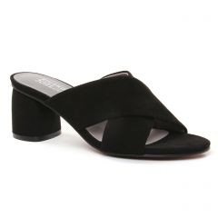 mules noir: même style de chaussures en ligne pour femmes que les Marco Tozzi