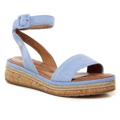 sandales-compensees bleu: même style de chaussures en ligne pour femmes que les Remonte