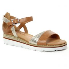 Émilie Karston Kilgum Ambre : chaussures dans la même tendance femme (sandales-compensees marron) et disponibles à la vente en ligne 