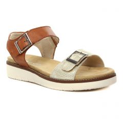 sandales marron doré: même style de chaussures en ligne pour femmes que les Remonte