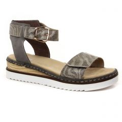 Rieker 67952-42 Cenere : chaussures dans la même tendance femme (sandales taupe) et disponibles à la vente en ligne 