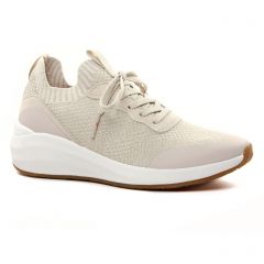 baskets-compensees beige: même style de chaussures en ligne pour femmes que les Marco Tozzi