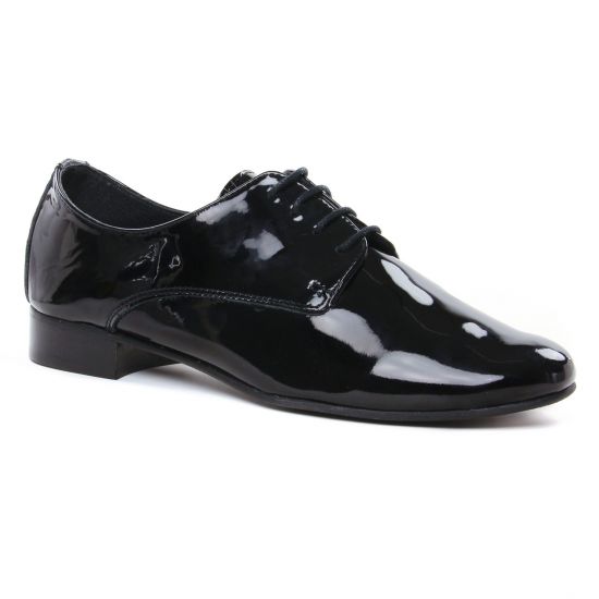 Chaussures À Lacets Scarlatine Co22191Ab Noir Vernis, vue principale de la chaussure femme