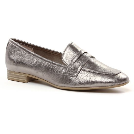 Mocassins Marco Tozzi 24204 Pewter, vue principale de la chaussure femme