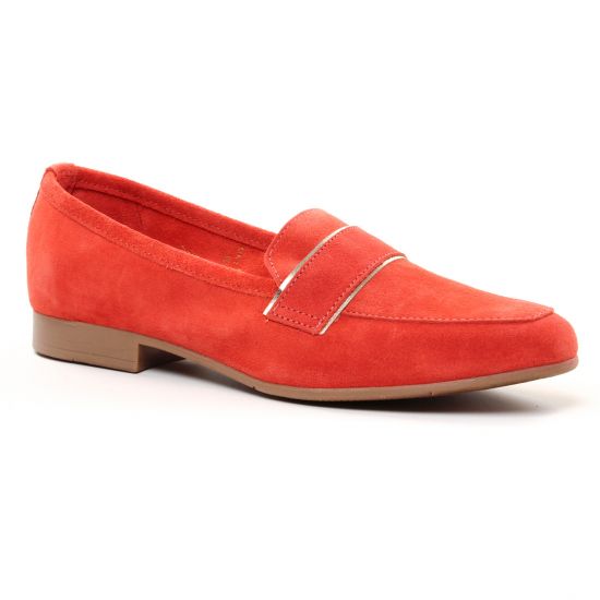 Mocassins Marco Tozzi 24227 Orange Comb, vue principale de la chaussure femme