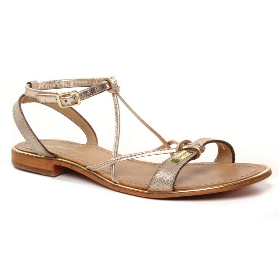 Nu Pieds Et Sandales Les Tropeziennes Hirondel Or Irise, vue principale de la chaussure femme