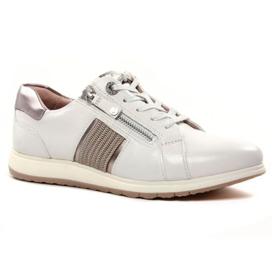 Tennis Et Baskets Mode Tamaris 23755 White Leather, vue principale de la chaussure femme