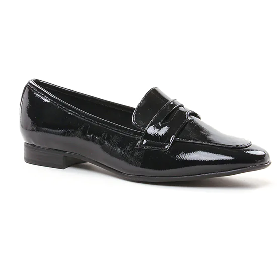 Mocassins Marco Tozzi 24201 Black Patent, vue principale de la chaussure femme