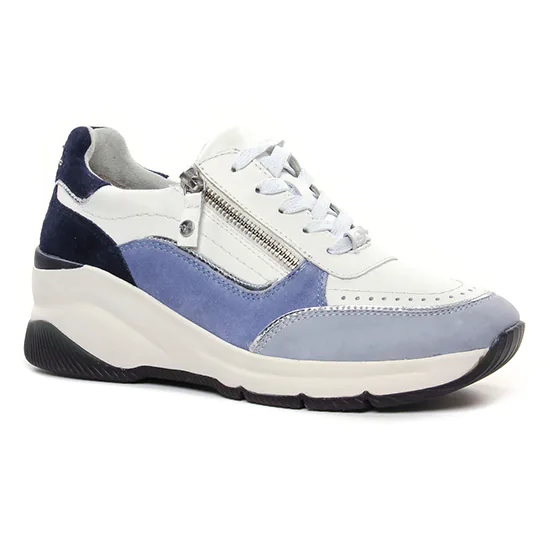 Tennis Et Baskets Mode Tamaris 23720 Blue Comb, vue principale de la chaussure femme
